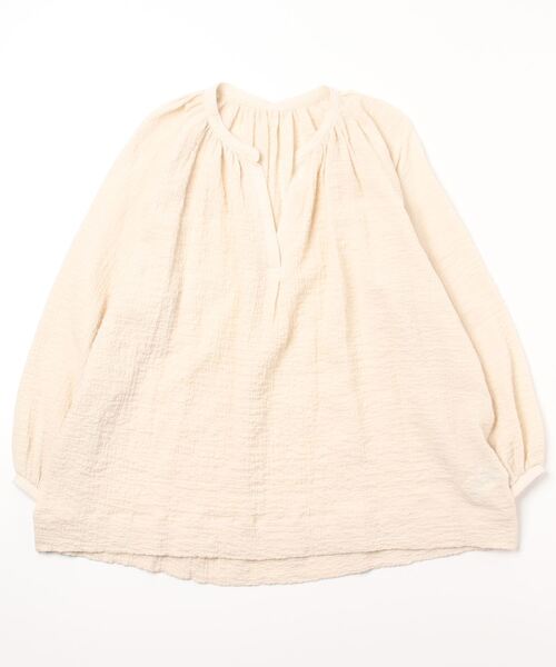 「SHIPS Days」 長袖ブラウス ONE SIZE ベージュ レディース_画像6