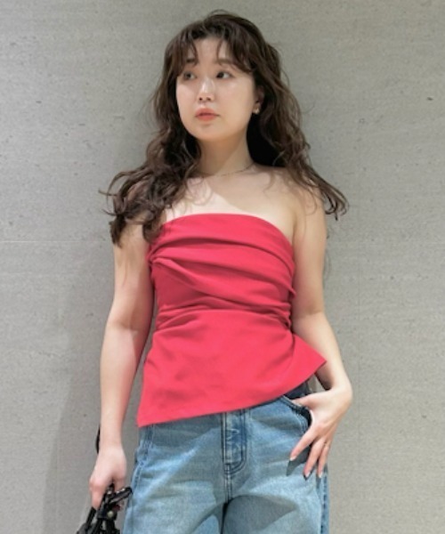 「LILY BROWN」 コルセット ONE SIZE ベージュ レディースの画像