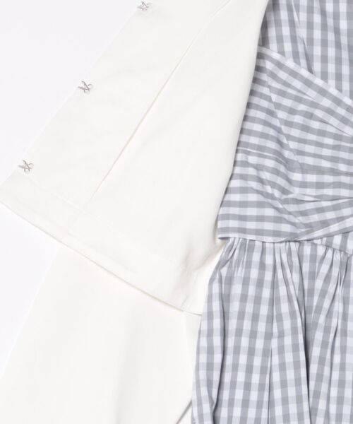 「Chesty」 コンビワンピース 0 グレー レディース_画像2