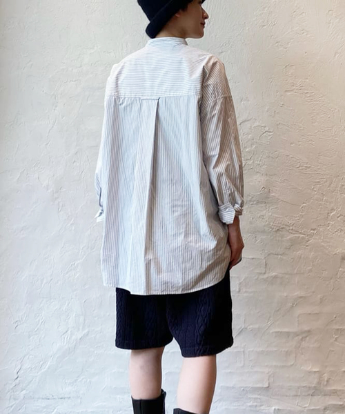 「JOURNAL STANDARD LUXE」 長袖ブラウス - ホワイト レディース_画像4