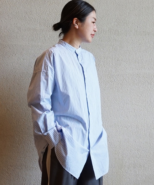 「JOURNAL STANDARD LUXE」 長袖ブラウス - ホワイト レディース_画像5