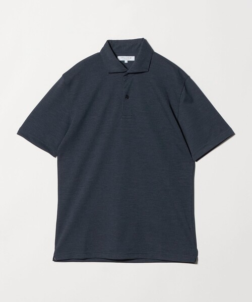 A DAY IN THE LIFE tシャツ メランジ カノコ ワイドカラー ポロシャツ