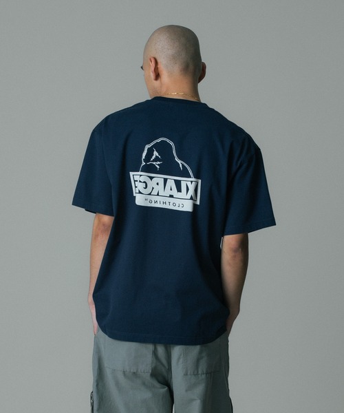 XLARGE（エクストラ ラージ） tシャツ BACKSIDE OG S/S TEE メンズ