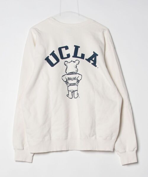 「UCLA」 スウェットカットソー MEDIUM ホワイト メンズ_画像2