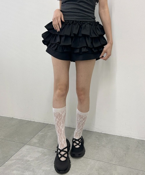 PHILLY（フィリー） パンツ フリルマイクロミニショートパンツ