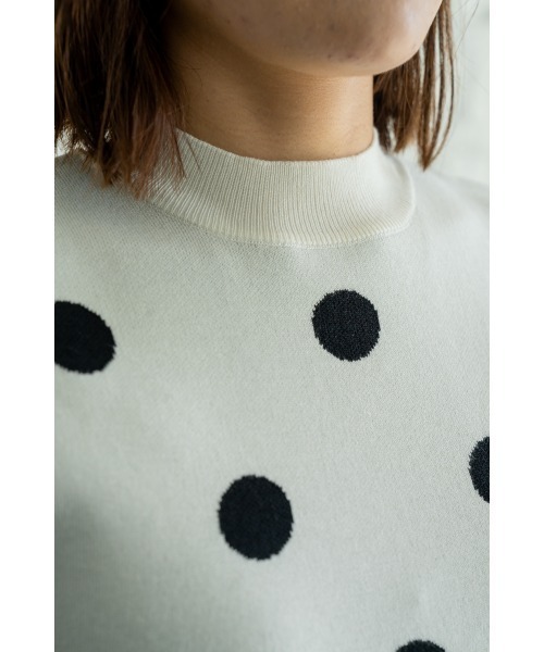 「M.deux」 ノースリーブニット MEDIUM ブラック レディース_画像6