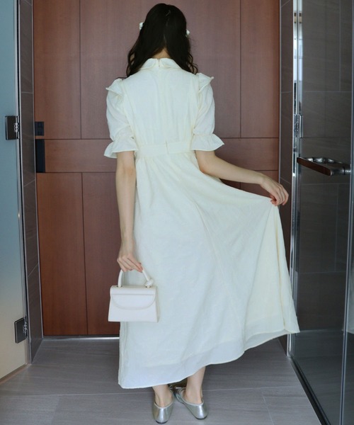 「TITTY&CO.」 半袖ワンピース MEDIUM ピンク レディース_画像6