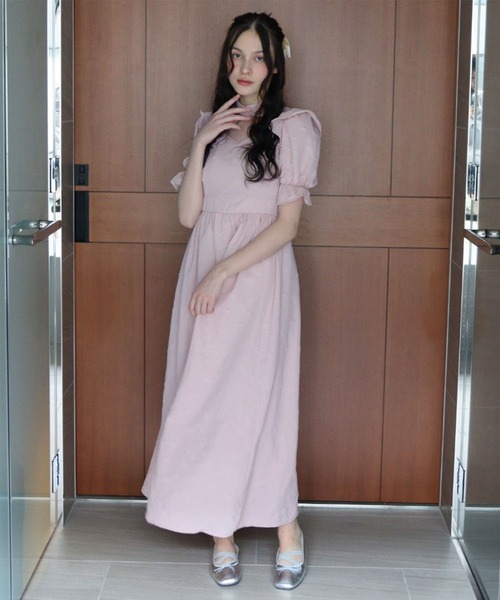 「TITTY&CO.」 半袖ワンピース MEDIUM ピンク レディース_画像8