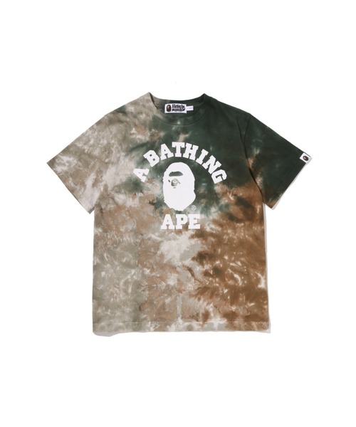 tシャツ TIE DYED COLLEGE TEE キッズ 子供服 男の子 女の子の画像