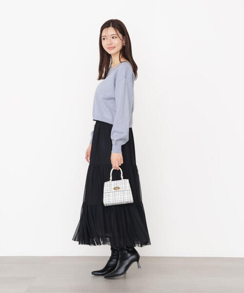 「PROPORTION BODY DRESSING」 フレアスカート MEDIUM ホワイト系その他 レディース_画像5