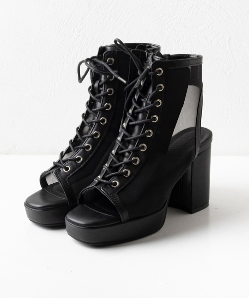 「attagirl」 ヒールサンダル M ブラック系その他2 レディース_画像9