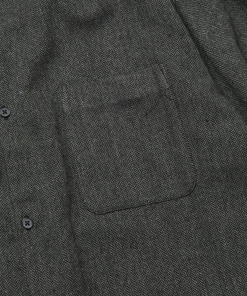 「FREAK'S STORE」 長袖シャツ SMALL ブラウン メンズ_画像9