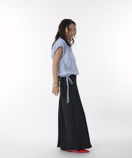 「MUHET」 ロングスカート SMALL アイボリー レディース_画像6