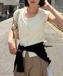 カーディガン レイヤードフリルカーディガン レ...の詳細画像3