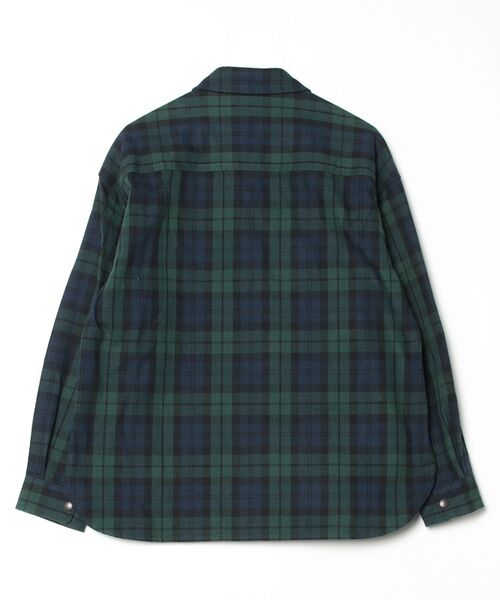 「Traditional Weatherwear」 長袖シャツ S グリーン メンズ_画像2