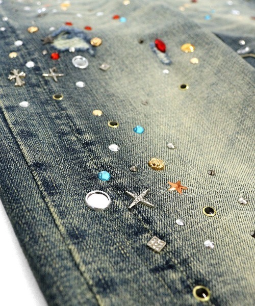 mnml（ミニマル） ジーンズ 「mnml」SKINNY CRYSTAL DENIM 「I」 / 2
