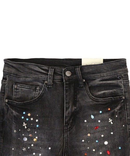 mnml(ミニマル) ジーンズ 「mnml」SKINNY CRYSTAL DENIM 「I」 / 2 mnml(ミニマル) ジーンズ 「mnml」SKINNY CRYSTAL DENIM 「I」 / 2