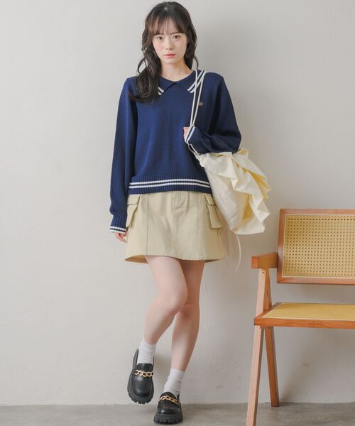 「RETRO GIRL」 2WAYバッグ ONE SIZE ブラック レディース_画像4