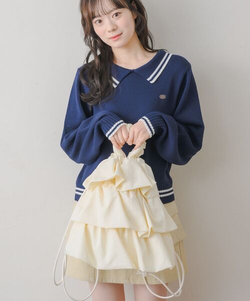 「RETRO GIRL」 2WAYバッグ ONE SIZE ブラック レディース_画像6