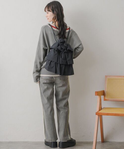 「RETRO GIRL」 2WAYバッグ ONE SIZE ブラック レディース_画像8