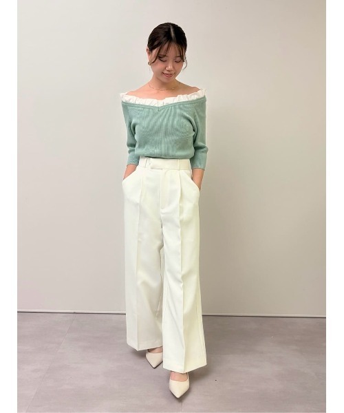 「ur's」 パンツ - ピンク レディース_画像8