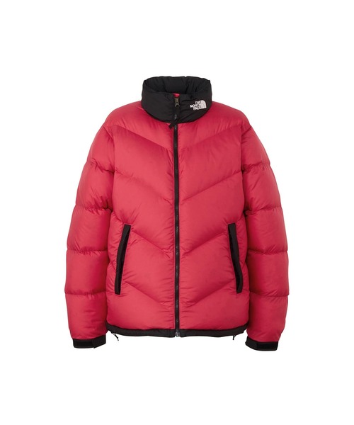 ★美品 THE NORTH FACE ザノースフェイス 赤 長袖 ダウン L THE NORTH FACE（ザ ノースフェイス） ノースフェイス ダウン
