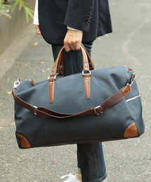 オティアス（Otias）/【オティアス】otias 1680デニールナイロン×白化合皮ボストンバッグL Otias（オティアス） ボストンバッグ Otias / 1680デニールナイロン