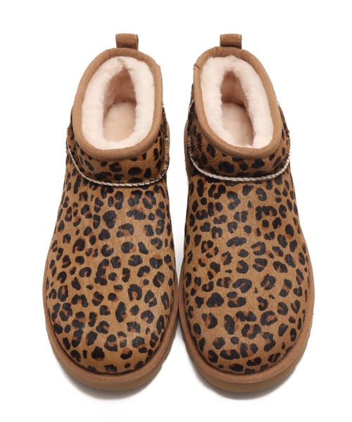 限定SALE，大人気 ブーツ UGG Classic Ultra Mini Leopard アグ