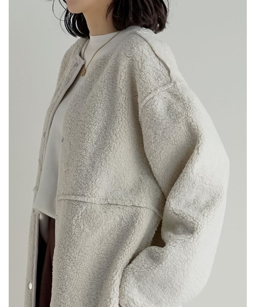 Re:EDIT（リエディ） ムートンコート ボアコート 「低身長サイズ有