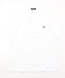 FRED PERRY フレッドペリー 半袖ポロシャツ ホワイト FRED PERRY（フレッドペリー） ポロシャツ 半袖 PLAIN FRED PERRY