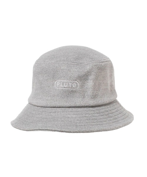 14+（イチヨンプラス） 帽子 ハット メルトンPLUTO刺繍バケットハット