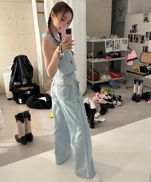 J.O.T.T ELVISデニム転写ダウンベスト 美品 137533559_o19.png?
