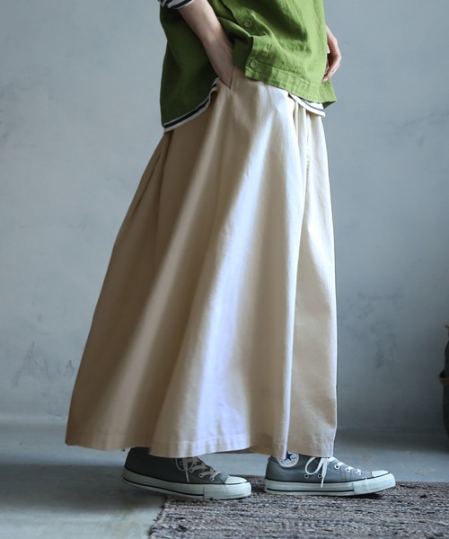 soulberry 白いチノパンみたいなスカート　3L 楽天市場】白いチノパンみたいなスカート M/L/LL/3L/4Lサイズ