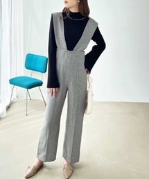 GeeRA（ジーラ） サロペット オーバーオール 2WAYハイウエスト