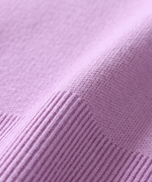 ニット セーター double jacquard Yneck pull(ダブルジャガードＹネックプルオーバー) レディース DRESSLAVE ニット セーター double jacquard Yneck pull(ダブル