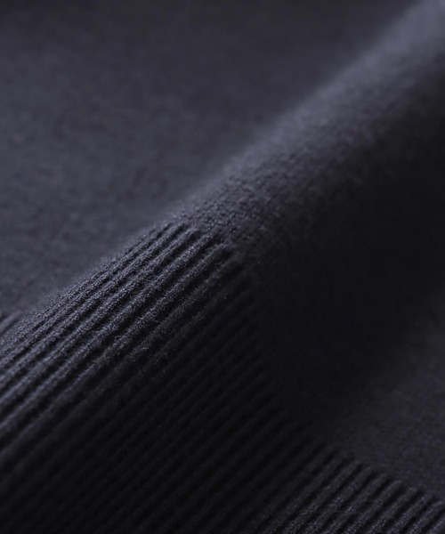 DRESSLAVE ニット セーター double jacquard Yneck pull(ダブル