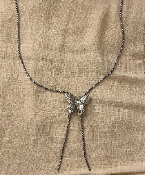 ネックレス ANTIQUE BUTTERFLY PENDANT NECKLACE レディース