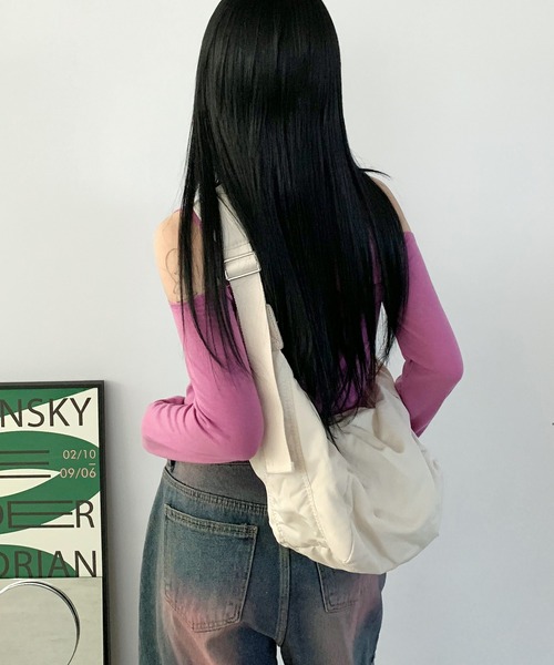 FOLLOWIN ショルダーバッグ バッグ 「UNISEX」「5color