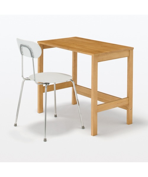 無印良品（MUJI） 家具 木製コンパクトデスク 約幅80×奥行50×高さ