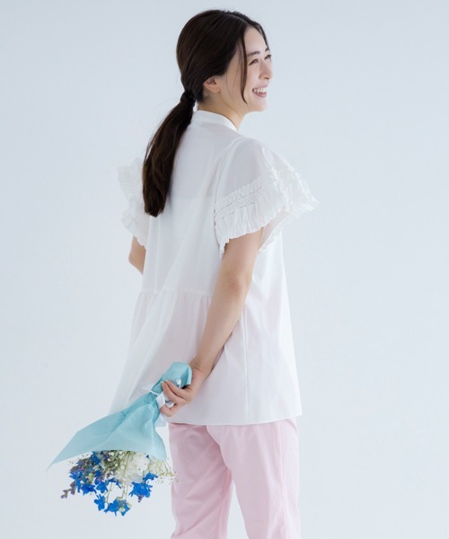 Sono ブラウス シャツ 「SONO/ソーノ」PLUVIOPHILE COL.ハミング