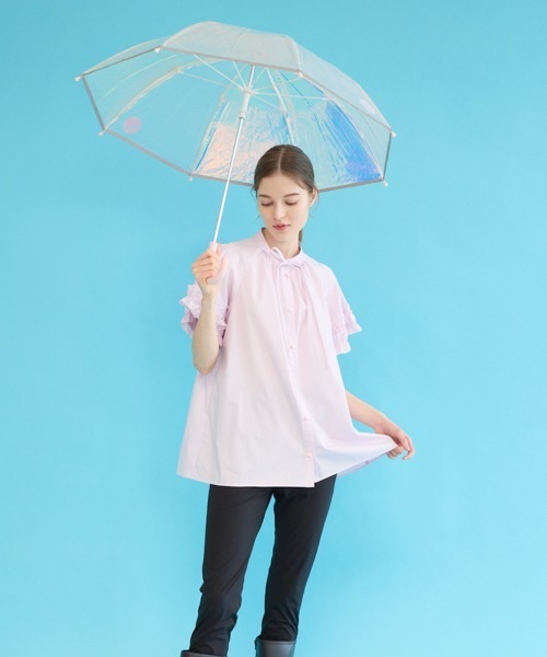 sono PLUVIOPHILE ハミングスリーブ レイニーフレアブラウス Sono（ソーノ）の「【SONO/ソーノ】PLUVIOPHILE COL.ﾊﾐﾝｸﾞｽﾘｰﾌﾞ