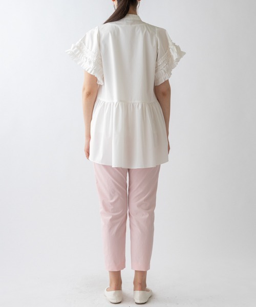 Sono ブラウス シャツ 「SONO/ソーノ」PLUVIOPHILE COL.ハミング