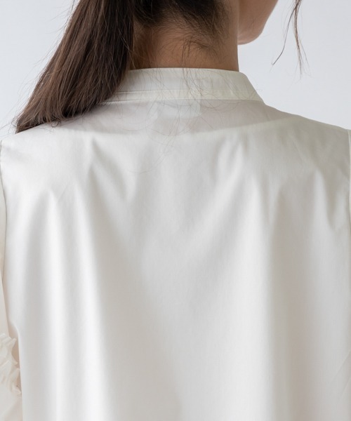 Sono ブラウス シャツ 「SONO/ソーノ」PLUVIOPHILE COL.ハミング  