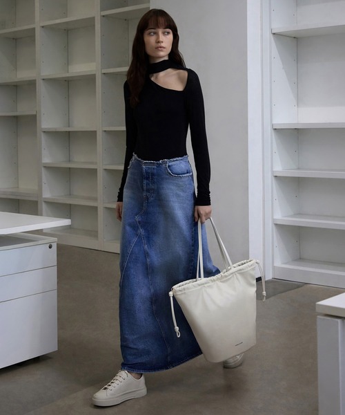 CHARLES ＆ KEITH トートバッグ Siana シアナ ルーシュドドロウ