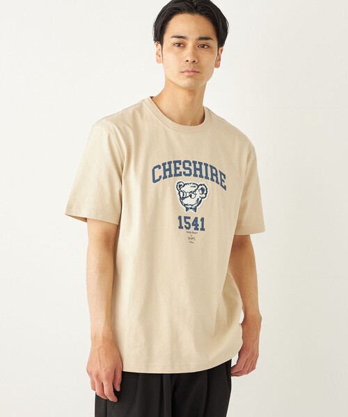 tシャツ Tシャツ メンズ SHIPS Colors:TeddyBear(R) プリント ＆ ステッチ TEE｜zozo｜03