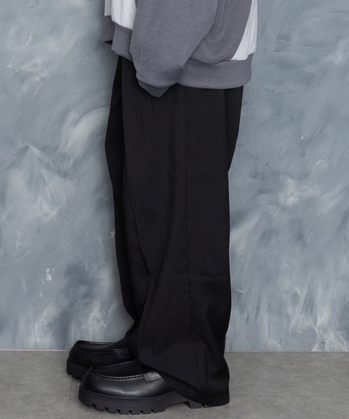 Starting Over スラックス two tuck loose slacks/ツータック