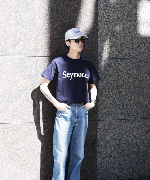 Seymour. tシャツ LOGO” HEAVY S/S T-SHIRT メンズ レディース
