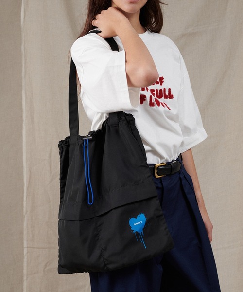 ONCILY トートバッグ HEART LOGO TOTE BAG / ハートロゴトート