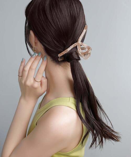 ANEMONE（アネモネ） ヘアクリップ ラメループバンス : ZOZOTOWN Yahoo