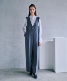 allureville（アルアバイル） サロペット オーバーオール Vネック